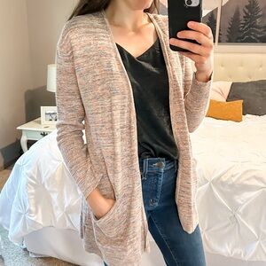Madewell pastel heathered cardigan sweater